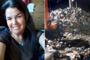 Una recicladora fue encontrada muerta debajo de una montaña de basura