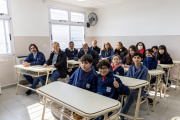 Cascallares inauguró obras de ampliación de una escuela técnica