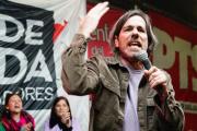 Del Caño contra “la motosierra de Milei” y “las paritarias del hambre de Kicillof”