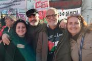 Multitudinaria marcha en Lomas de Zamora contra el genocidio en Palestina
