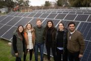Otermín y Vilar inauguraron el Parque Solar Diego Armando Maradona