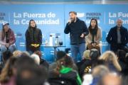 En Llavallol, Otermín y Sol Tischik encabezaron un nuevo encuentro de la "Fuerza de la Comunidad"