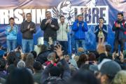 En Lanús, Máximo Kirchner, Julián Álvarez y Leandro Decuzzi encabezaron el Festival "Cristina Libre"