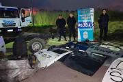 Desarticularon un desarmadero en Don Orione