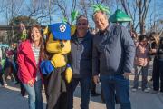 Un campito fue convertido en la plaza "20 de Junio"