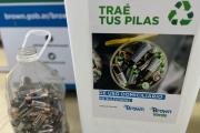 Almirante Brown multiplica los puntos de recepción de pilas