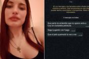 Denunció acoso de la pareja de su ex y que amenaza a su hija: "No la vez más"
