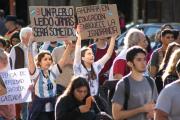 Universidades en pie de lucha: paro y marcha contra el veto