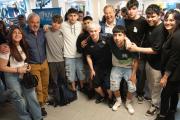Cascallares acompañó a los estudiantes que participaron de la Expo Universidad