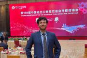 Luca Bertolotto participa de la Feria Internacional de Cantón en China