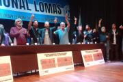 Otermín y Moyano (hijo) encabezaron un imponente acto de la CGT de Lomas