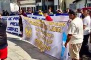 Protesta de panaderos en Lanús por el despido de 24 trabajadores