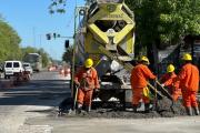 Avanza la refacción y ampliación de la avenida Hipólito Yrigoyen entre Diehl y Payró
