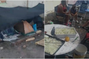 Tensión en Lanús: familias desalojadas acampan frente al predio ACUBA