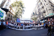 Ante la baja histórica del presupuesto, gremios piden por la Ley de Financiamiento Universitario