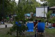 Cine de verano en plaza Eva Perón