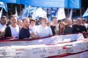 Intendentes del conurbano al frente de la memoria: fuerte presencia en Plaza de Mayo