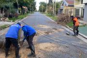 El Municipio trabaja para mitigar los daños de la tormenta