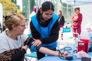 "Sábados de Salud en el Barrio" en la plaza Leandro N. Alem