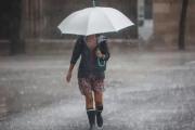Alerta amarilla por lluvias intensas y fuertes ráfagas de viento