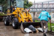 Profundizan las tareas de higiene urbana en Lanús