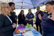 Paula Eichel supervisó el operativo especial de salud que recorre el distrito