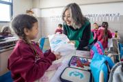 Entregan nuevas tablets a los estudiantes de primer grado de la EMPN N°1 “Manuel Láinez”