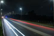 El Municipio coloca nuevos equipos de luces Led en un tramo de la avenida Monteverde y sus colectoras