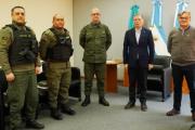 El Intendente de Esteban Echeverría se reunió con autoridades de Gendarmería