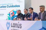 Julián Álvarez y Javier Alonso abrieron la jornada interdisciplinaria “Escuelas Cuidadas”