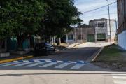 Avanza el plan de pavimentación en Lanús
