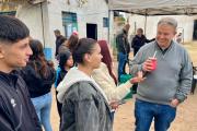 Cascallares compartió un encuentro con jóvenes del Envión Comunitario