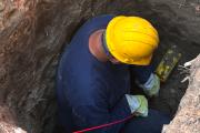 Descubren una conexión clandestina en una metalúrgica de Lanús