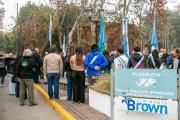 Emotivo homenaje  a los héroes brownianos caídos en Malvinas