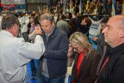 Cascallares participó junto a más de 5 mil vecinos de la celebración diocesana de Corpus Christi