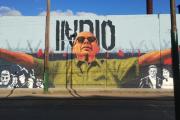 Presentaron el mural más grande e impactante del Indio Solari, a un mes de su partida
