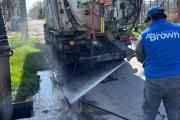 El Municipio profundiza la limpieza de desagües, cursos de agua y bocas de tormenta
