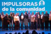 Otermín y Vilar presentaron el programa Impulsoras de la Comunidad