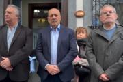 Crosta reinauguró la delegación de Monte Grande y lamentó: "En el país de la comida, hoy se paga en seis cuotas"