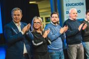 Cascallares, Fabiani y Eichel participaron de un encuentro con 500 estudiantes