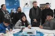 Otermín recorrió el nuevo Centro de Formación Tecnológica del Gobierno de la Comunidad