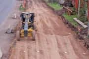 Almirante Brown avanza con la construcción de nuevas colectoras sobre la Ruta 4