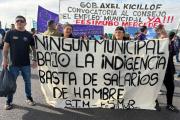 Protesta de FESIMUBO: corte en las rutas 6 y 205
