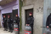 Demolieron un búnker narco en el barrio Acuba