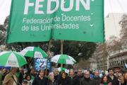 FEDUN celebró el "alto" acatamiento al paro en universidades