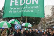 FEDUN celebró el "alto" acatamiento al paro en universidades