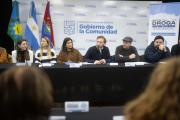 Otermín y Lugones presentaron la campaña “Con la droga no se juega” en Lomas