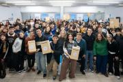 Jóvenes de centros de estudiantes encabezaron un encuentro en el Palacio Municipal