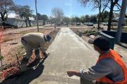 El Municipio construye nuevas veredas y accesos en el Lucio Meléndez