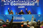 Otermín encabezó el Congreso de la Comunidad de Lomas junto a más de seis mil vecinos